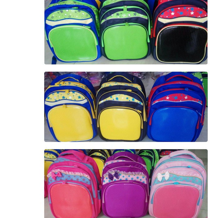 Tas Ransel Anak Laki-Laki Dic 430 Cbr Six Original - Sobat Mode  Lego Sd Size Medium (35X 20X 40)