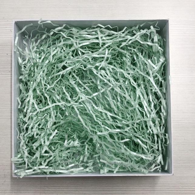 

Update 200 gr mint green crinkle cut /shredded paper kertas potong hijau mint