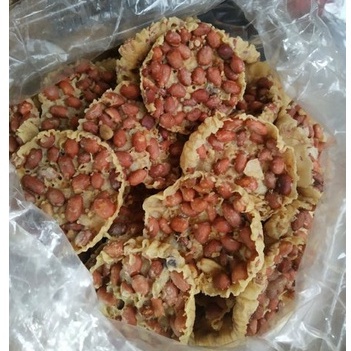 200 gram peyek kacang bulat full kacang renyah termurah