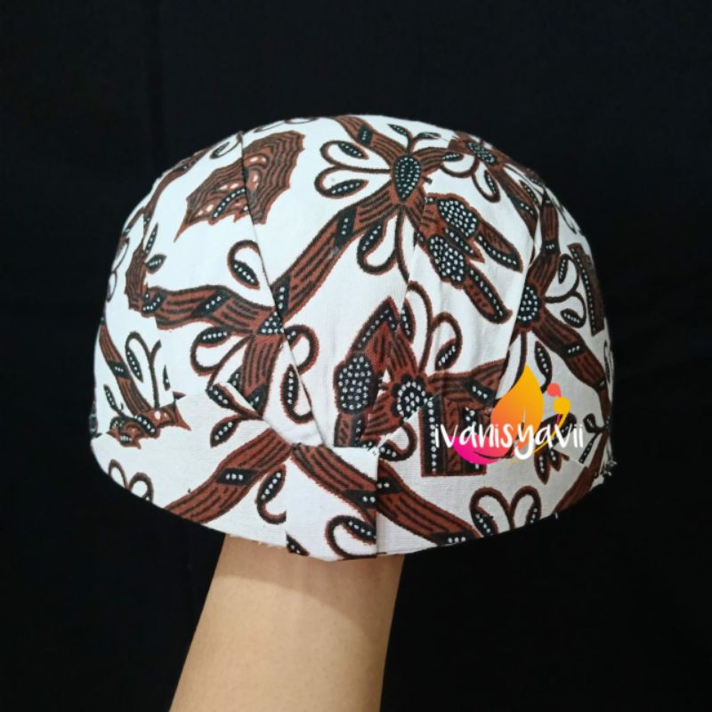 Blangkon SOLO/ SUNDA Polos, Motif Sido Mulyo