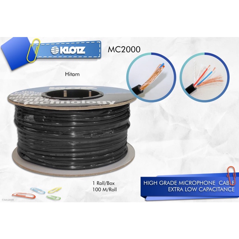Kabel Mic Klotz MC 2000