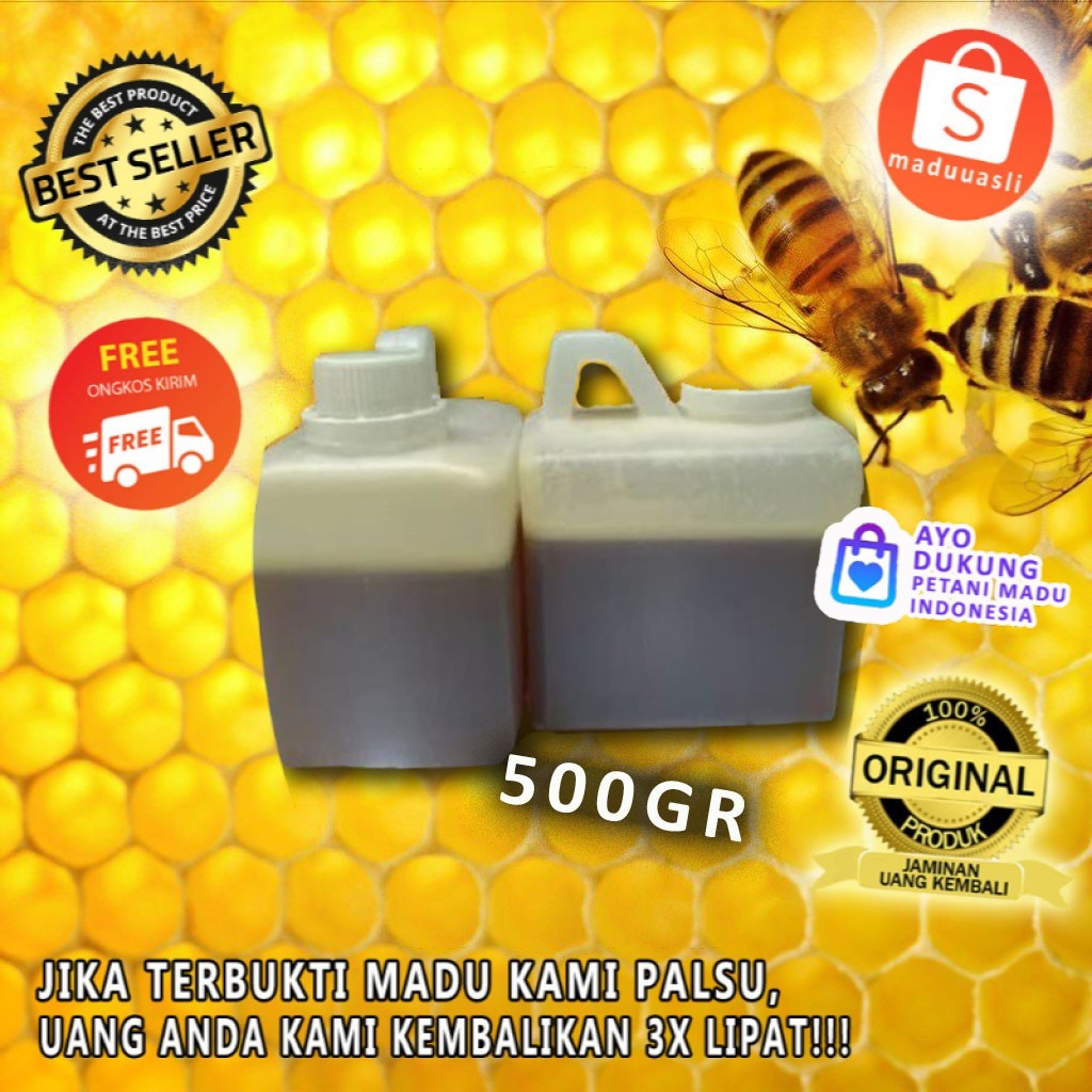 

Madu Hutan Kalimantan 500 gr -