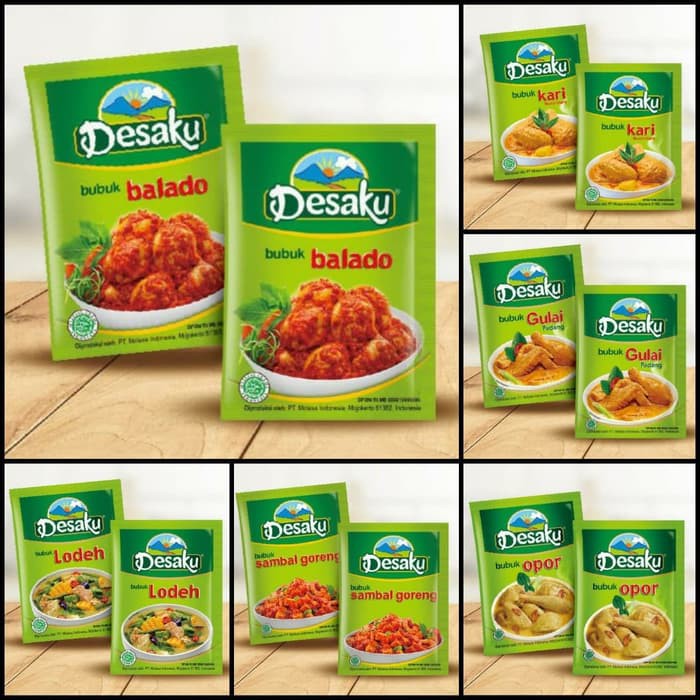 

DESAKU BUMBU BUBUK MIX BALADO KARI SAMBEL GORENG LODEH OPOR