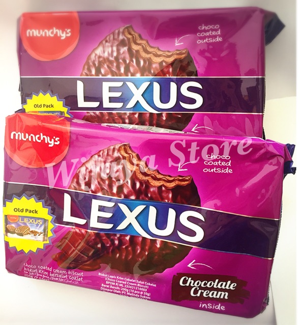 Munchys Lexus Biscuit Chocolate/ Peanut Butter/ Cheese/ Choco Coated 200g