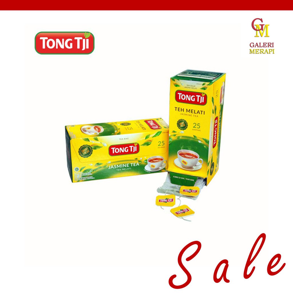 

Tong Tji Jasmine Tea 1 pack isi 50 gram ( Teabag/ Teh Celup non Amplop ) (SOLO RAYA CEPAT SAMPAI)