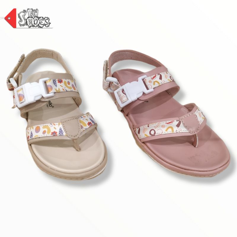 Sandal Tali Casual DONATELLO Anak Perempuan IE12031A | Size 26-30