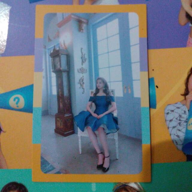 Twice What is Love Photocard Jihyo/Chaeyoung/Dahyun