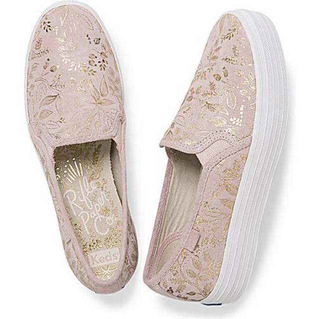 Women's Keds x Rifle Paper Co. Triple Decker Forest Preloved size 37