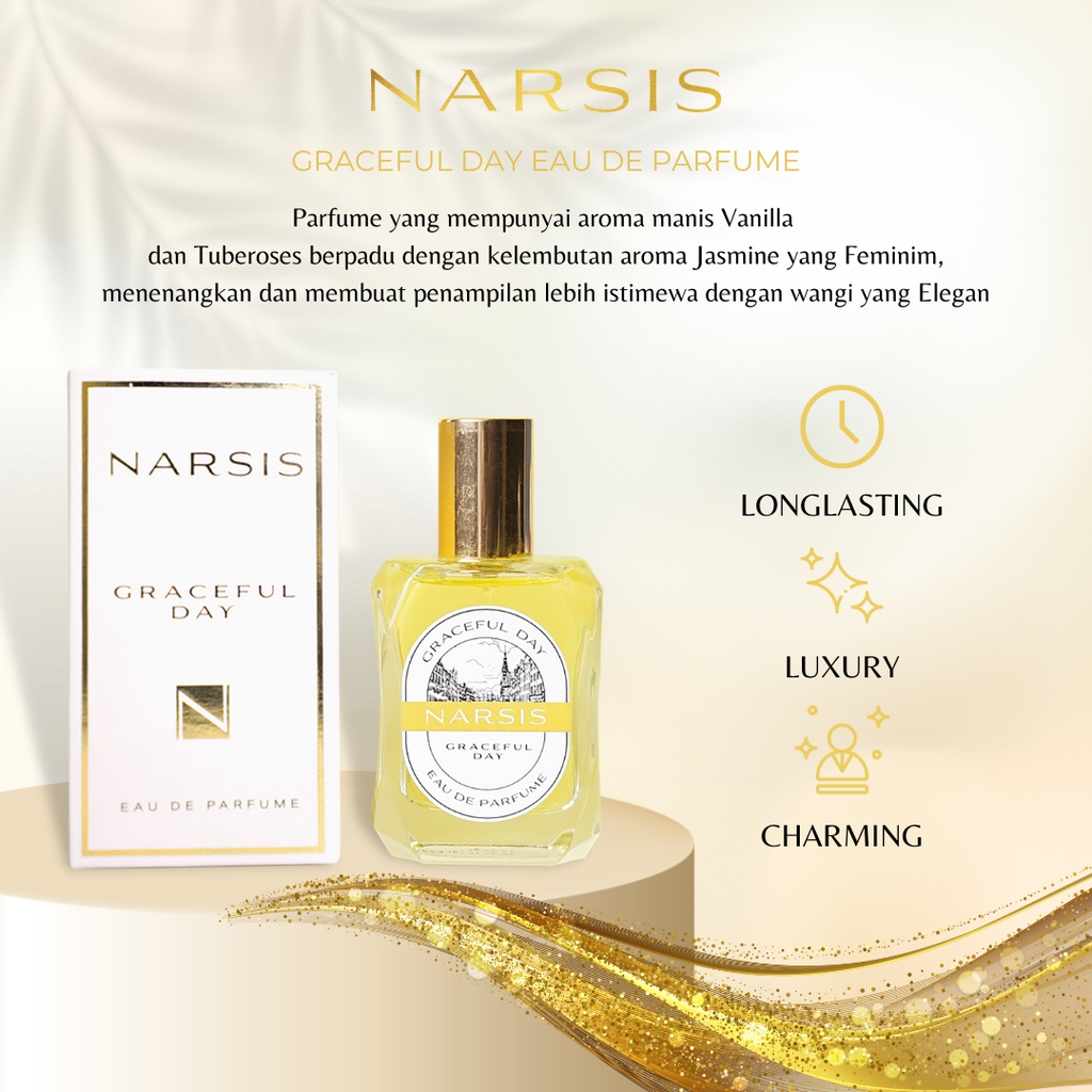 Parfume Wanita Narsis Graceful Day Eau de Perfume Parfum Wanita