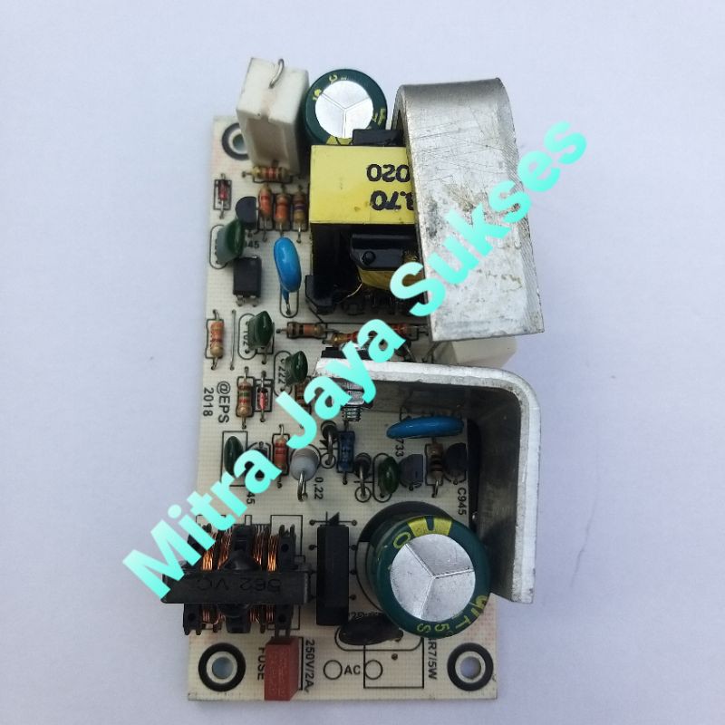 Modul SMPS CHARGER Ampli Piro MW 89 dan CP 58 Original Piro Regulator Charger Aki