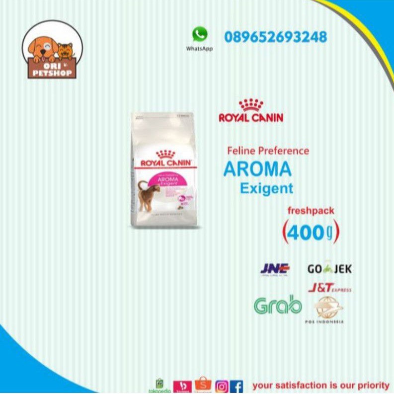 royal canin exigent aroma 400g - freshpack