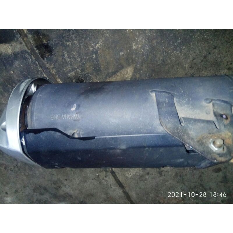 knalpot standar Mio sporty, smile,soul karbu original