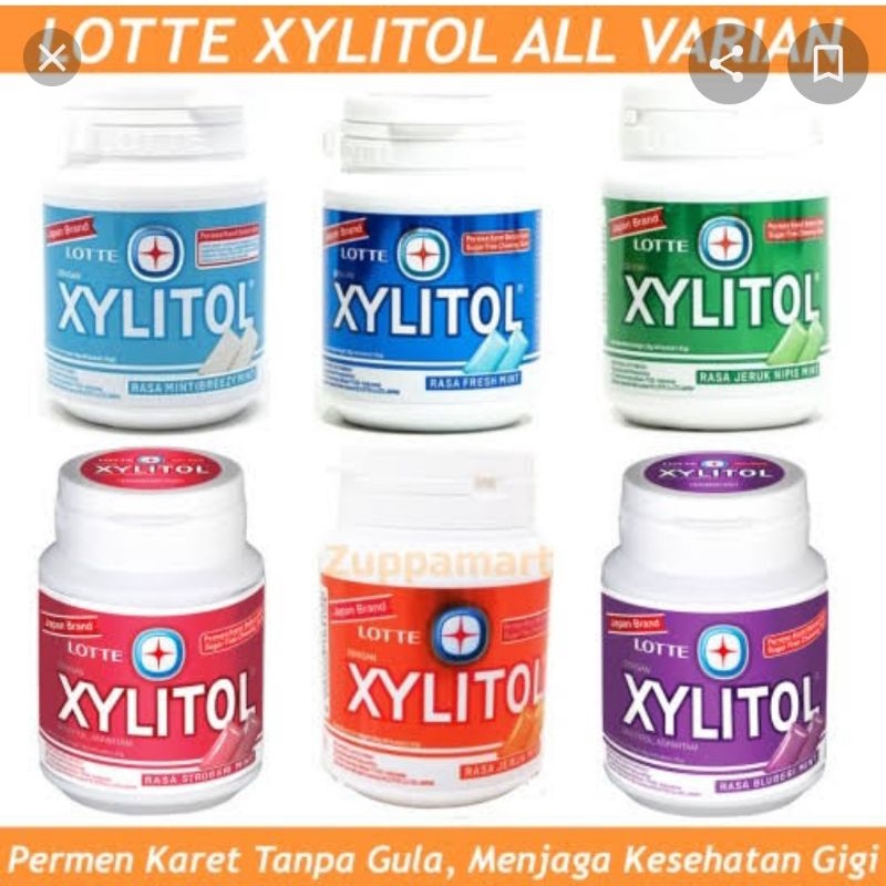 

Lotte Xylitol Permen Karet Bebas Gula isi 58 gr