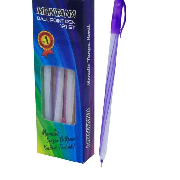 

✩ Ball Pen / Pulpen / Pena Montana 121 ST BLACK INK ➯