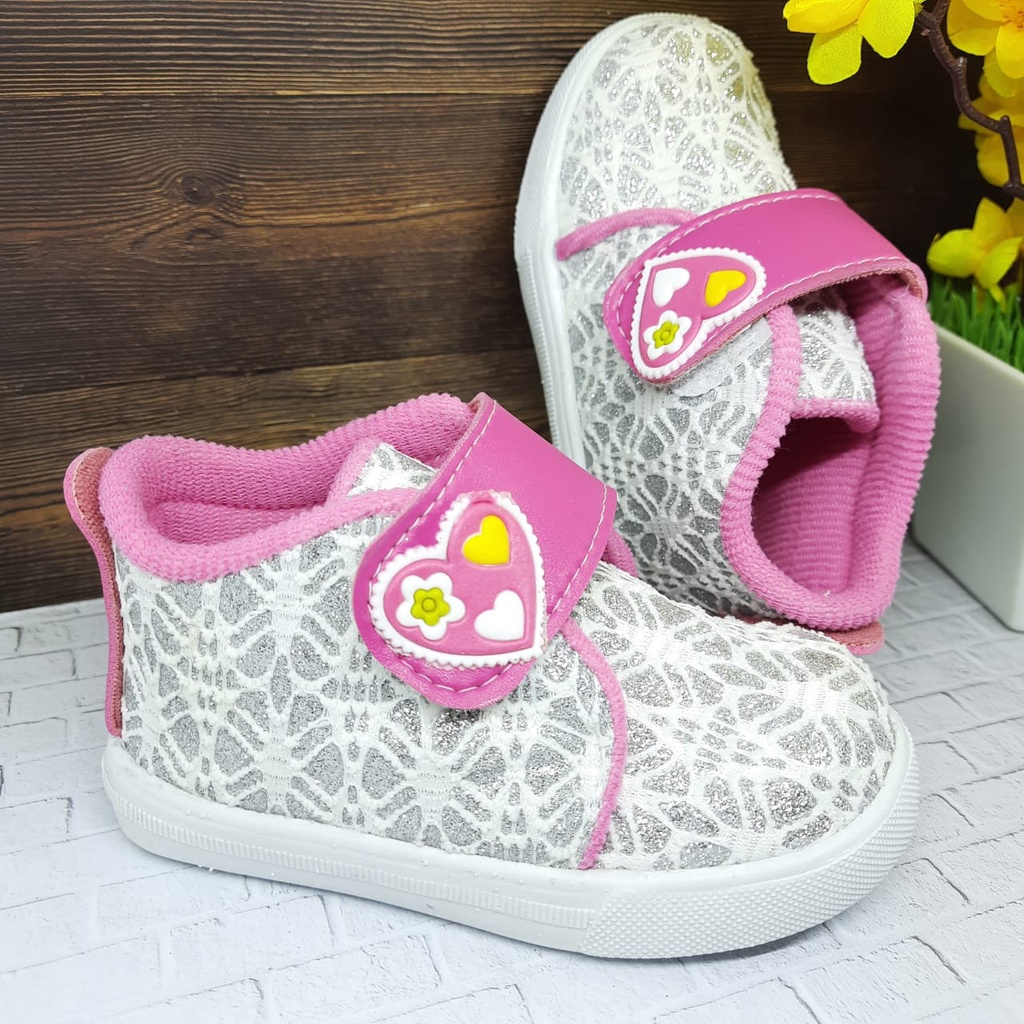 mandirishoestore-SEPATU BRUKAT FULL ANAK PEREMPUAN 1-6 TAHUN CAY12