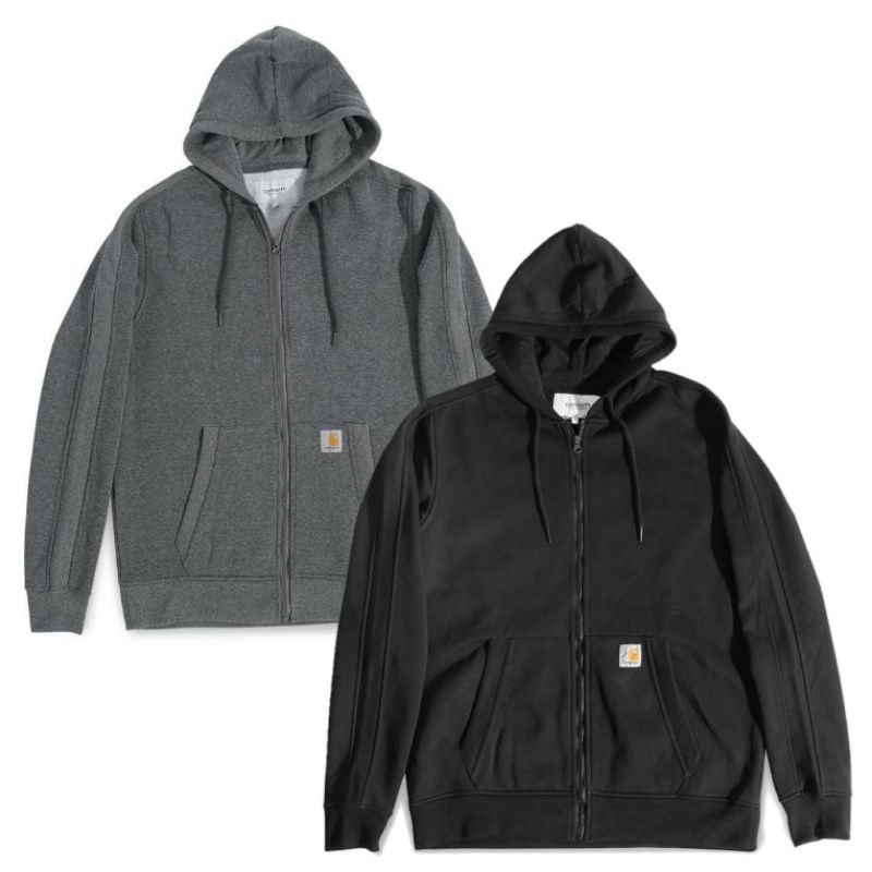 CARHARTT WIP Fleece Zip Hoodie Black Original
