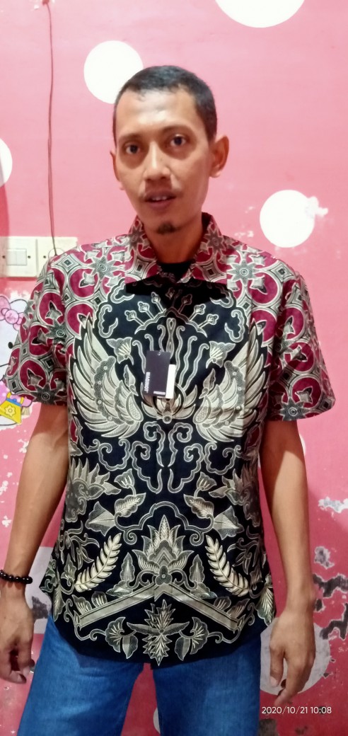 Maginot Kemeja Batik Pria Arjuna-ss Lengan Pendek