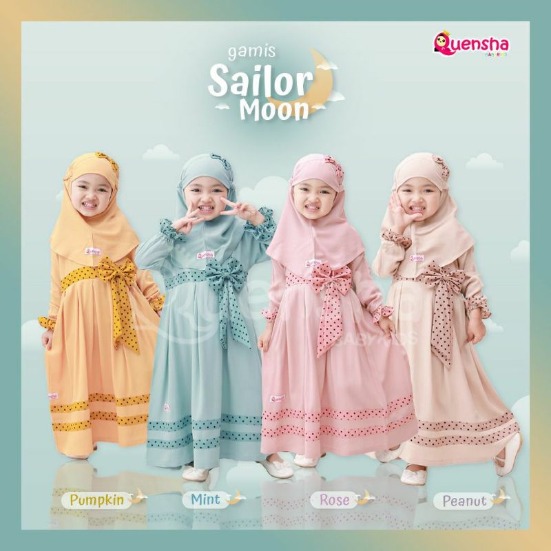 (BISA COD)SAILORMOON GAMIS ANAK BY QUEENSHA TERBARU TERLARIS