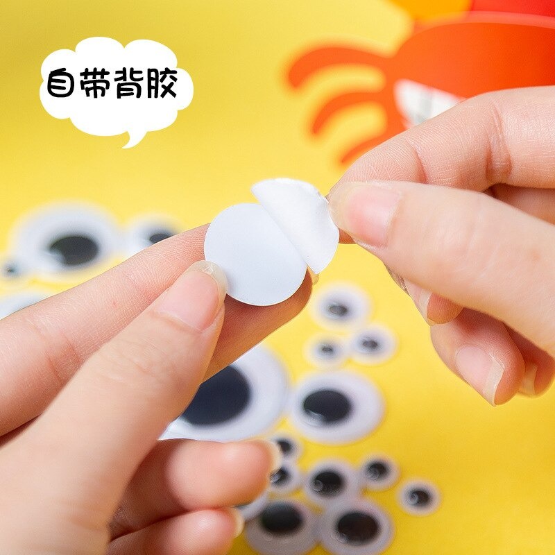 (6pcs) Mata Boneka Googly Eyes Used For Doll Accessories DIY Craft