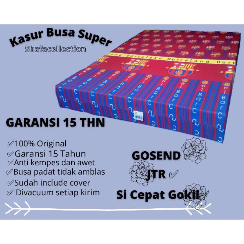 Kasur Busa Super Anti Kempes Garansi 15 Tahun