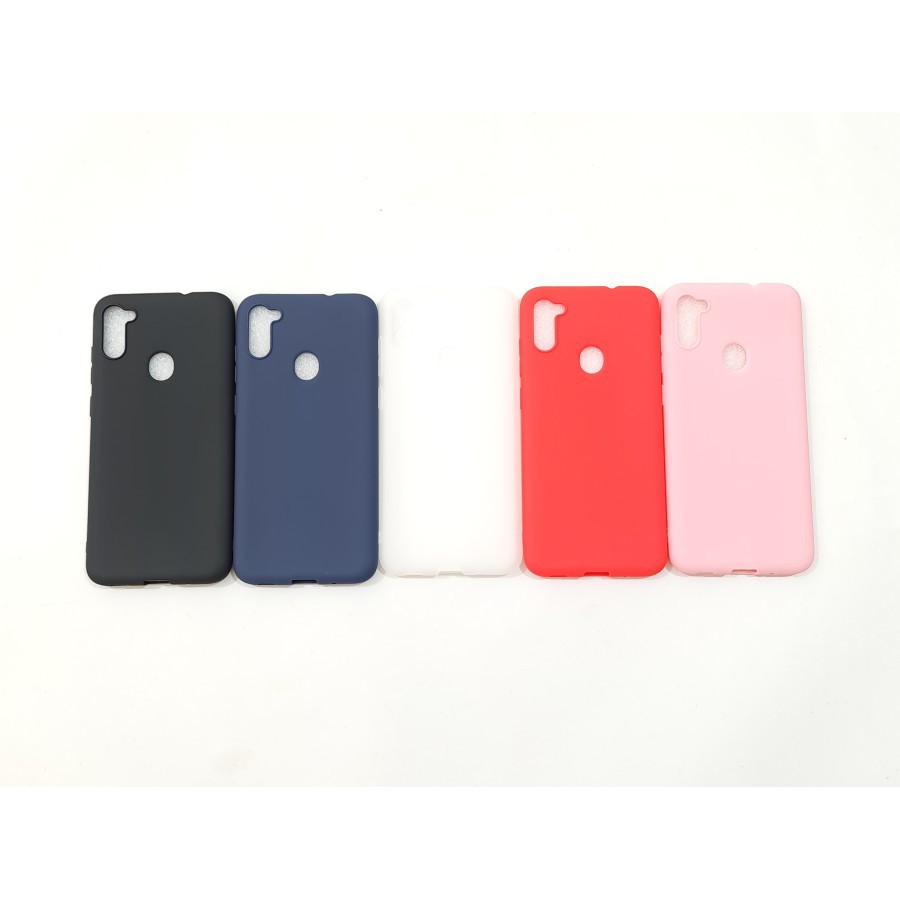 C107 Samsung A11 / M11 Colourful Ultrathin Silicone Matte Case