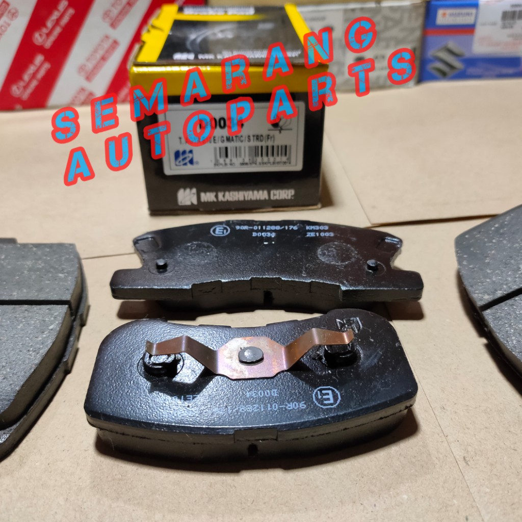 KAMPAS REM DEPAN AGYA / AYLA brake pad front toyota agya matic daihatsu ayla matic