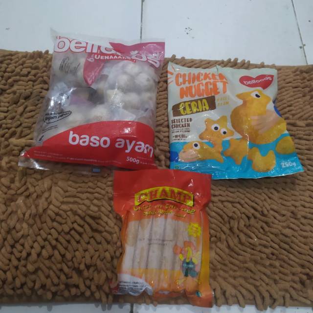 

Paket Murah Campuran (Baso Naget Sosis)