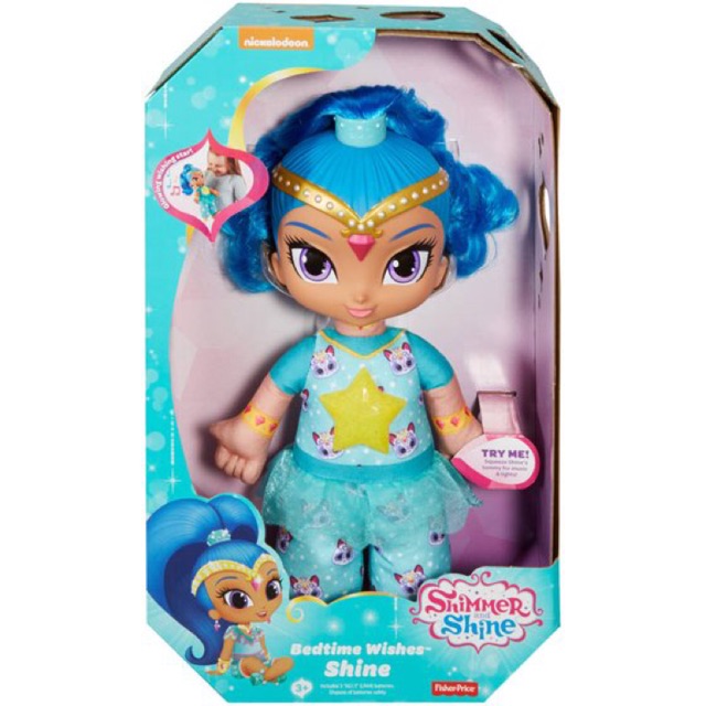 fisher price shimmer and shine bath doll