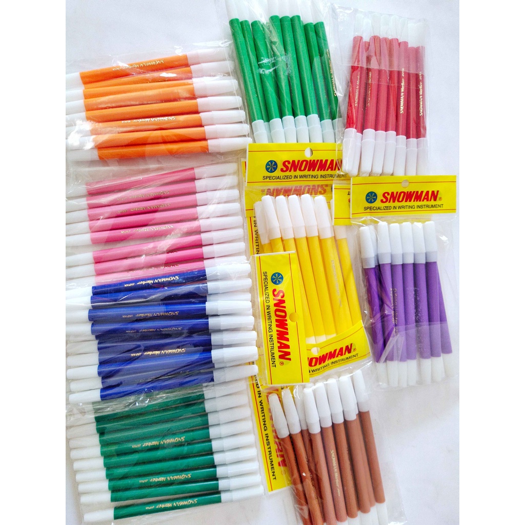 

Snowman Marker Kecil (Lusin) | Marker Pencil 12 pcs | Spidol kecil snowman lusin