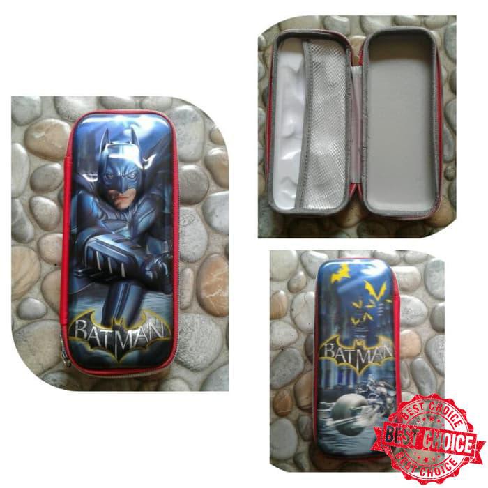 

NEW BATMAN Kotak Pensil Anak Sekolah Motif Timbul Import (KTK88)