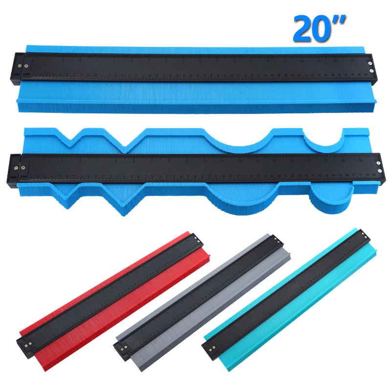 

Contour Duplication Gauge 20 inch Outline Gauge Standard ABS Plastic Marking Gauge for Tile
