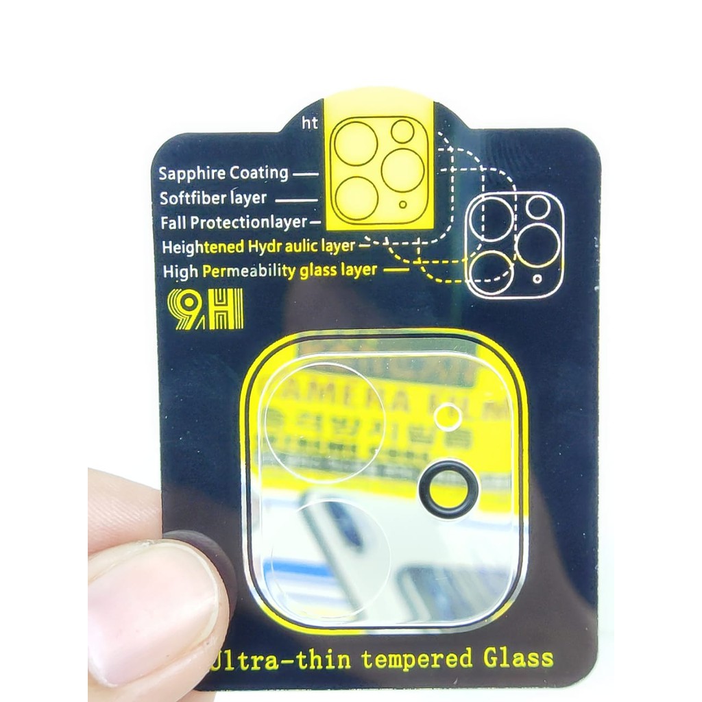 Camera Glass 9H iPhone 12 6.1 inchi ULTRA THIN REAR Camera Lens Tempered Glass HD Film Protector