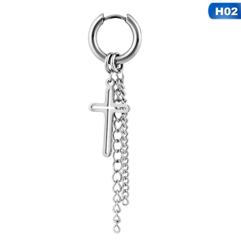 TEE0522 - Anting TUSUK Tindik Pria Wanita Kpop Korea BTS EXO GOT7