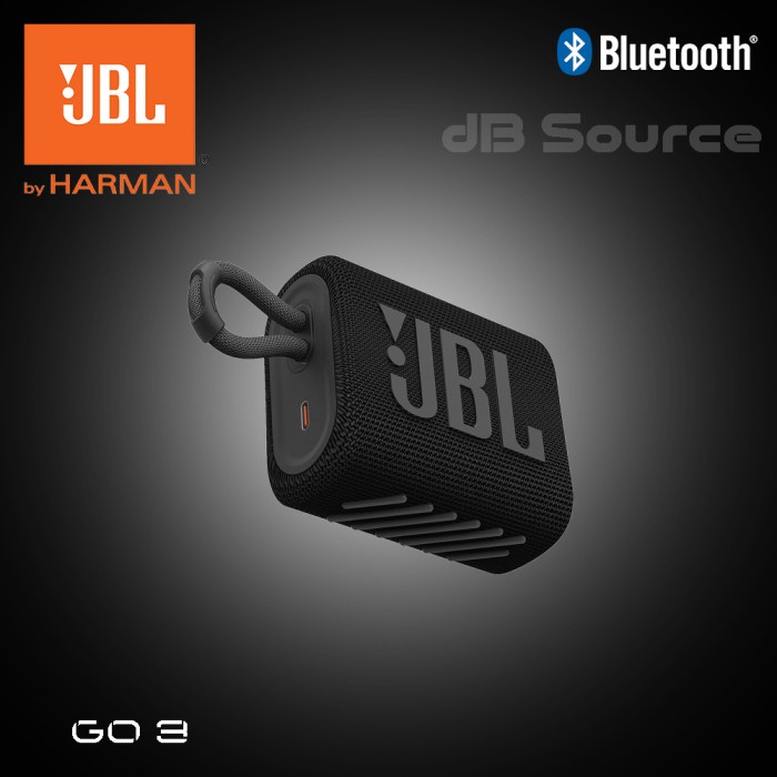 Speaker Jbl - Jbl Go 3 Portable Waterproof Bluetooth Speaker / Go3