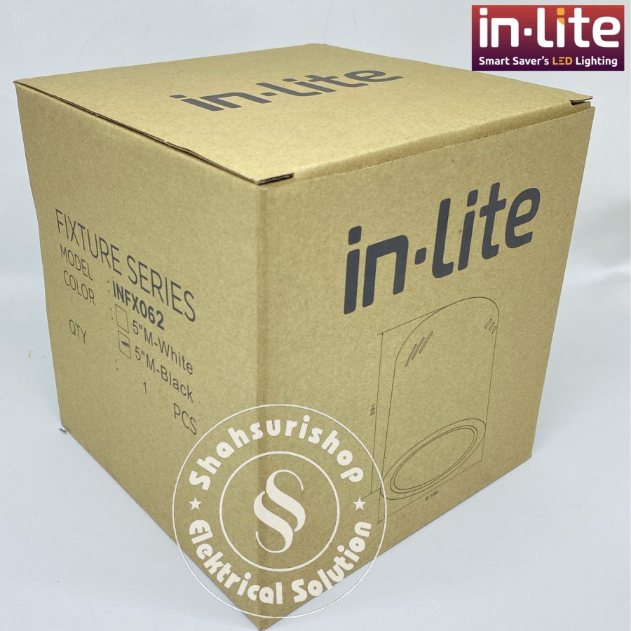 IN LITE DOWNLIGHT OUTBOW 5 INCH IN LITE INFX 062 KAP LAMPU 5&quot;