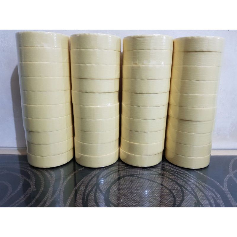 Lakban Kertas 20 Meter Lebar 24Mm Lakban Masking Tape