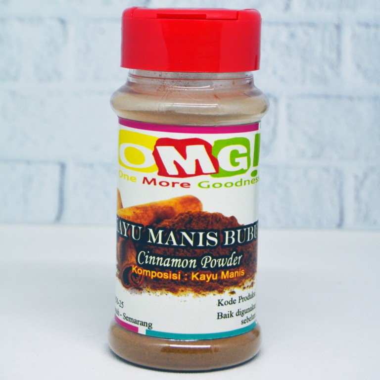 

Kayu Manis Bubuk OMG - Botol 50 Gram