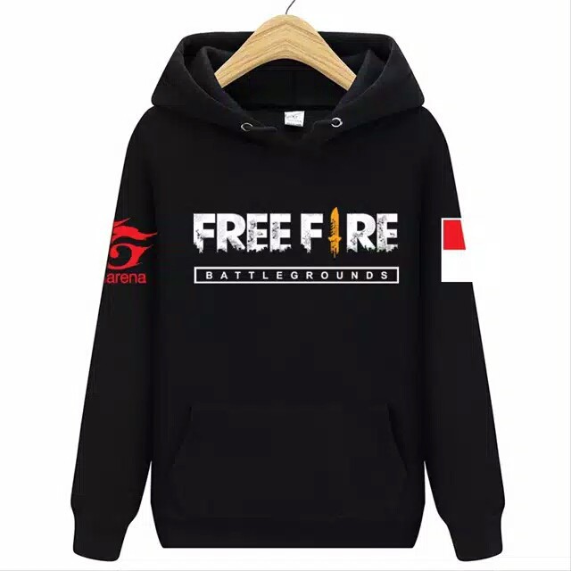 Hoodie Free Fire Anak Game hoodie sweater pria wanita FREE Fire sweater FF