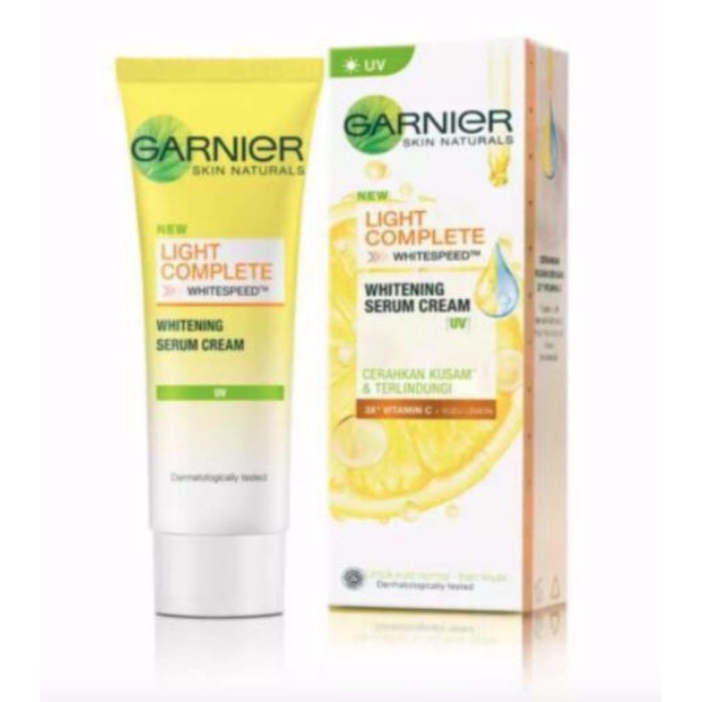 ❤️Glamouroseshop❤️ Garnier Light Complete Bright Complete White Speed Day Serum Cream Uva/Uvb 20 ml