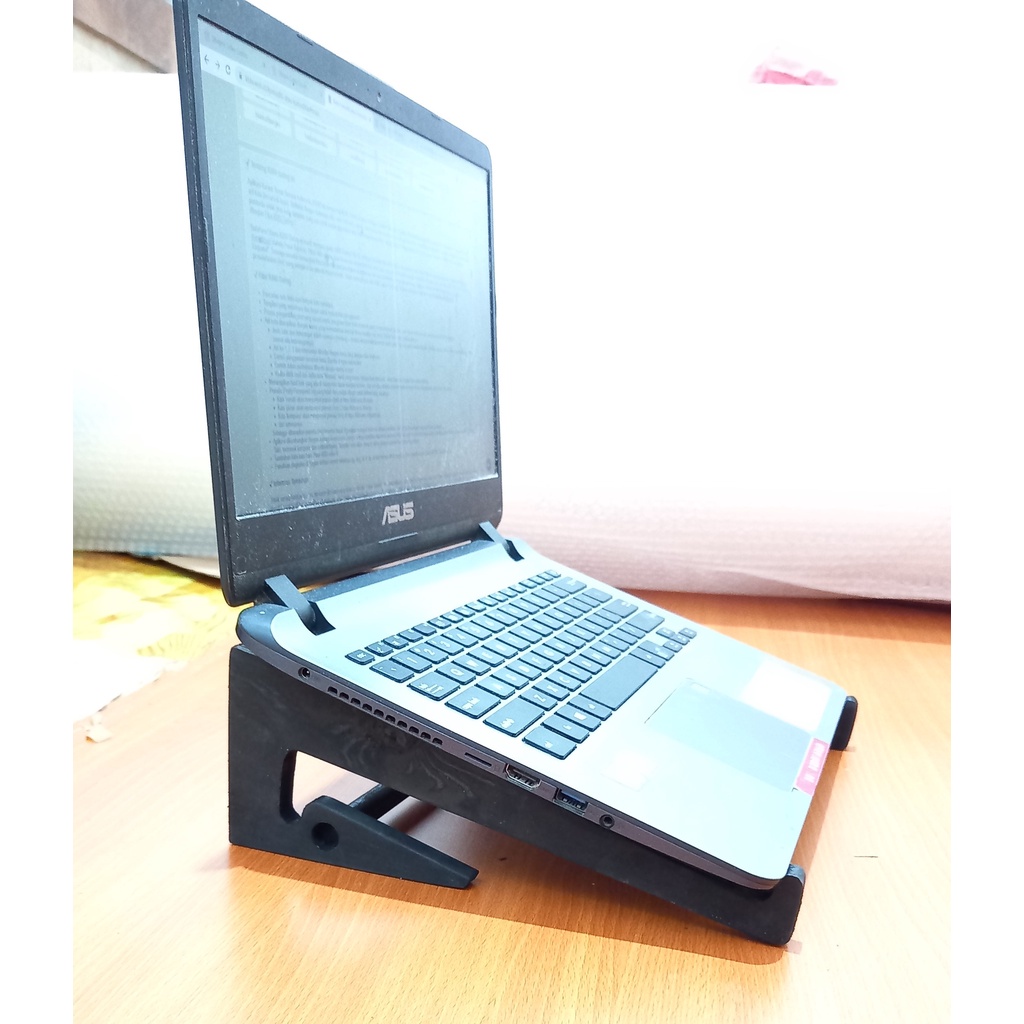 Jual Stand holder laptop /stand laptop /tatakan laptop kayu/ stand