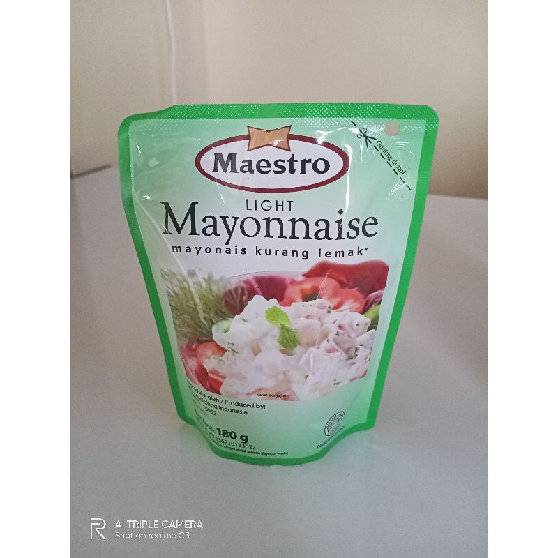 

Mayonnaise maestro 180gr