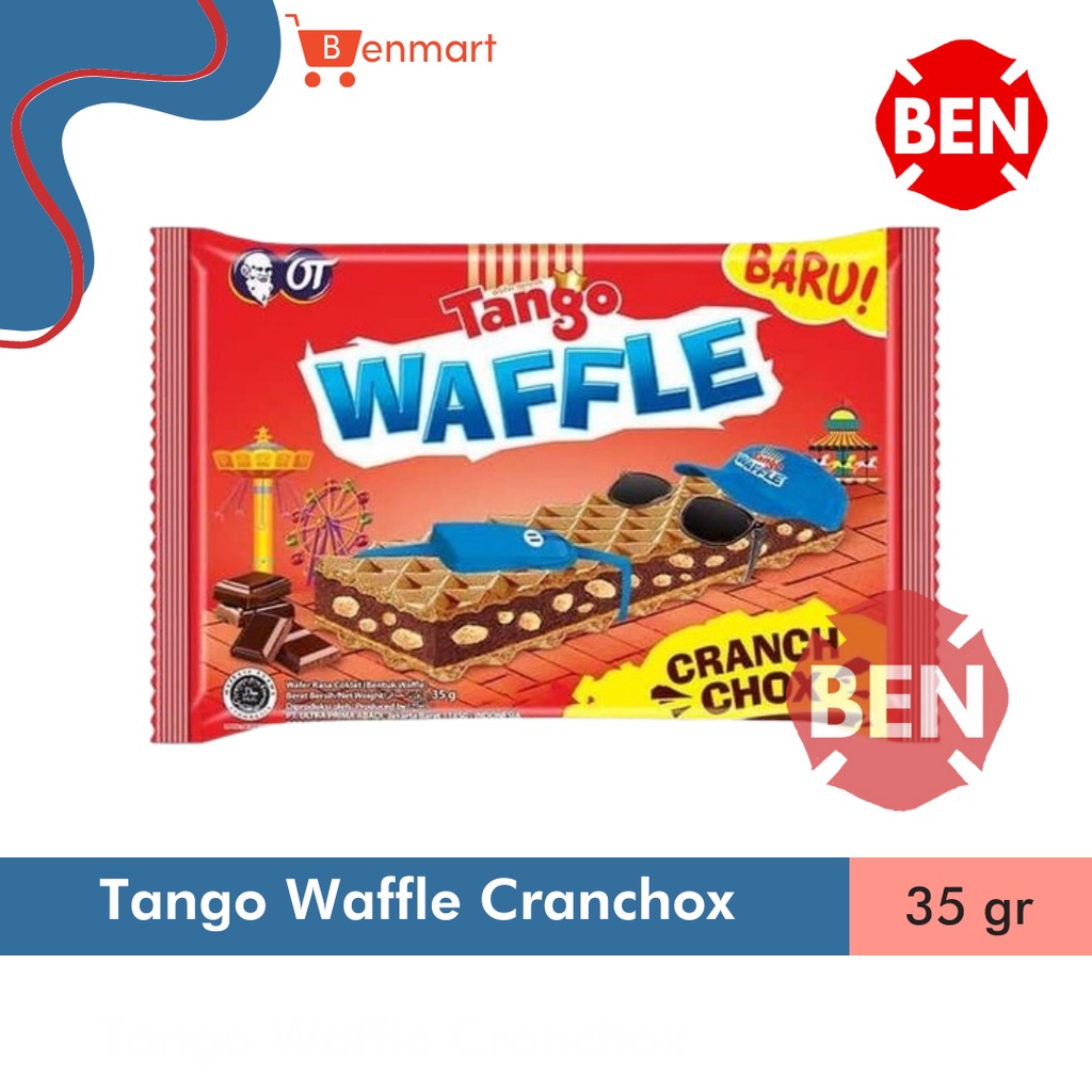 Tango Waffle Cranchox 35g 35gr 35 g gr gram - Wafer Cokelat