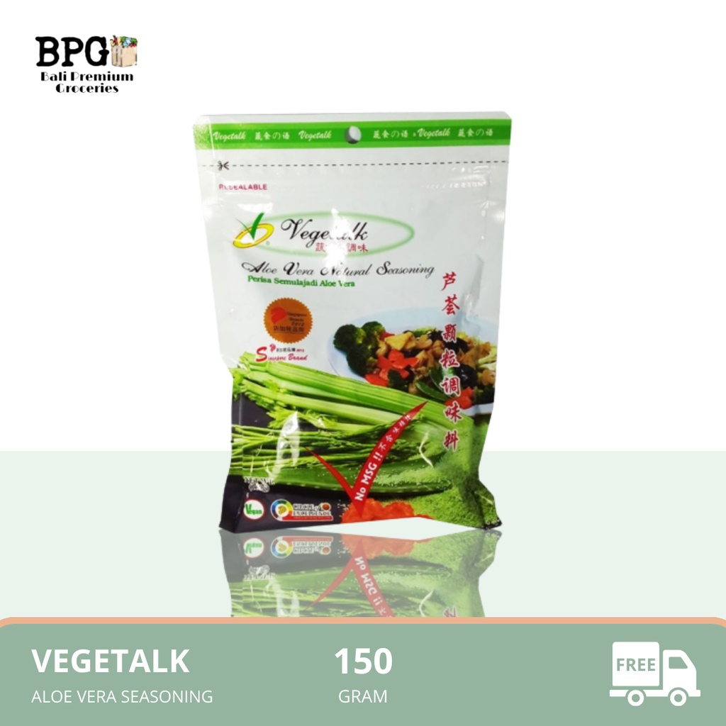 

VEGETALK Aloe Vera Natural Seasoning 150 Gr