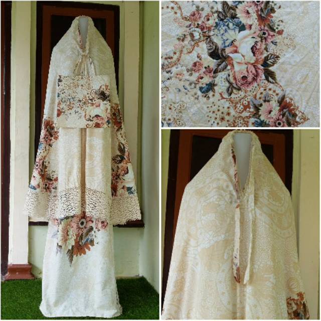 Mukena Traveling Muslim Rukuh Wanita Lebaran Rukoh Terusan Perempuan Busana Ruguh Wasnita Mugenah De