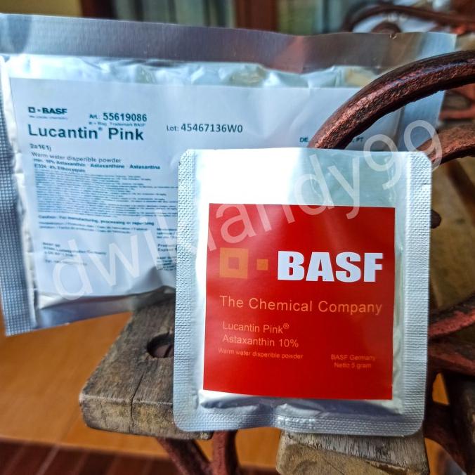 Lucantin Pink 10% Original 100% BASF Germany Astaxanthin Carophyl