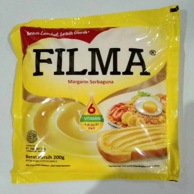 

Filma Margarin Serbaguna Berat Bersih 200 gram