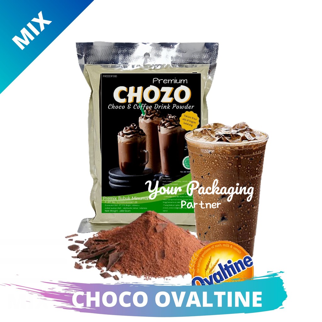 

Powder Drink Coklat rasa Ovaltine 1 Kg / Bubuk Minuman Cokelat Ovaltine Chozo Susu Ovaltine Enak