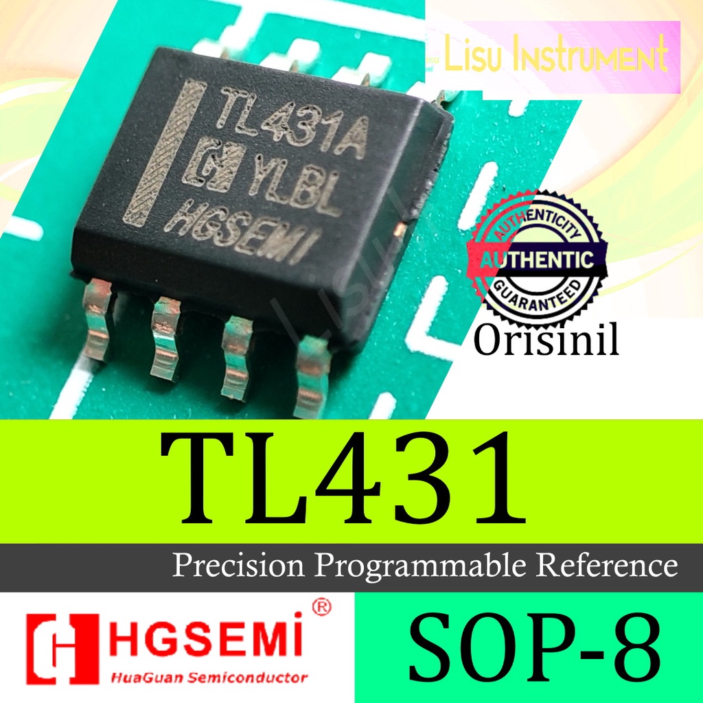 TL431 TL431C TL431A Precision Programmable Reference SOP-8  SOP8 HGSemi