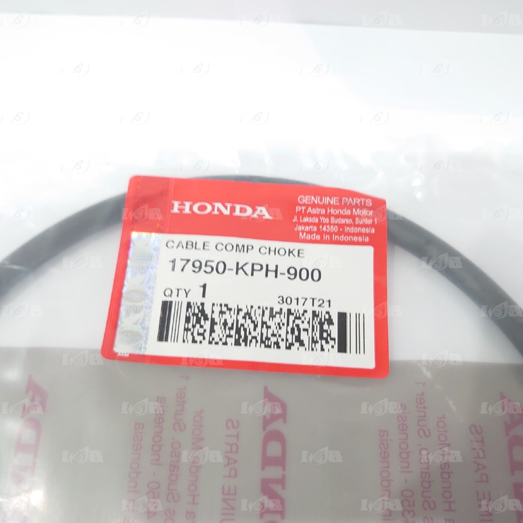 Kabel Tali Choke Cuk Kirana Karisma Supra X 125 Original AHM Kode KPH Motor Bebek Honda Honda Genuine Parts