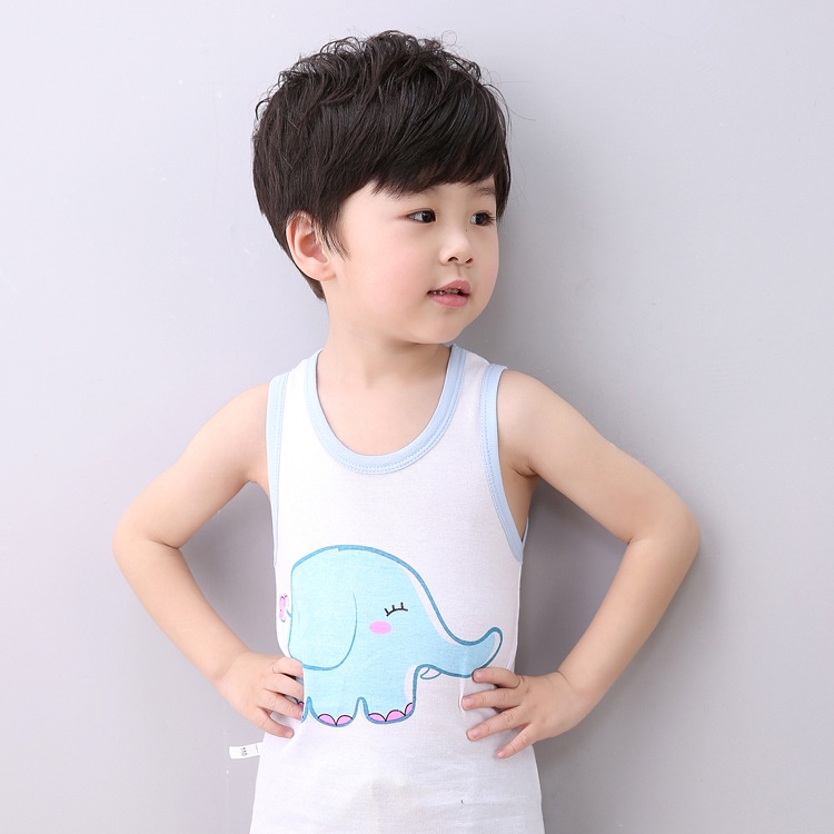 Singlet Anak Bayi Import | Kaos Dalam Anak Bayi Import | Tanktop Anak Import | Miniset Anak Import-Gajah